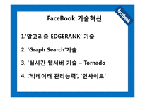FACEBOOK 페이스북 기업 성공사례분석과 페이스북 기술혁신전략분석및 페이스북 전략제안-19