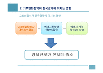 기후변화협약이 한국경제에 미치는 영향과 대응-17