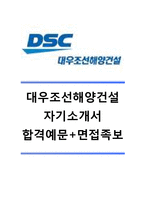 [대우조선해양건설-최신공채합격자기소개서]대우조선해양건설자소서,대우조선해양건설공채자기소개서,대우조선해양건설채용자소서-1