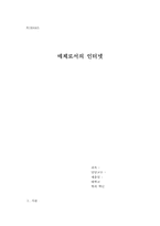 [인터넷]인터넷 매체 연구-1