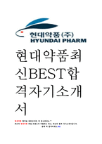 현대약품 제약영업 최신 BEST 합격 자기소개서!!!!-1