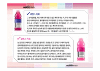 비타민워터 제품분석과 글라소 비타민워터 마케팅전략분석 및 비타민워터 경쟁사와 비교분석 PPT-17