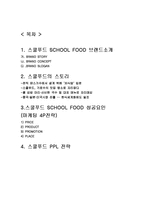 SCHOOL FOOD 스쿨푸드 성공사례분석과 스쿨푸드 마케팅 4P전략과 PPL전략분석및 나의견해-2