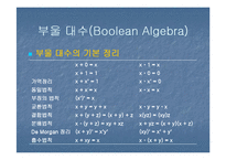 논리회로 - 부울대수, 논리게이트, 카르노맵에 관해-5