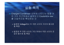 일반물리학 실험 - 콘덴서 판을 이용한 쿨롱의 법칙-3