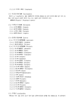 환경미생물학-동물 분류표-11