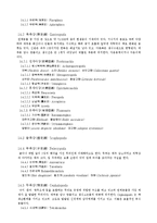 환경미생물학-동물 분류표-13