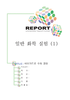 아보가드로 수의 결정-1
