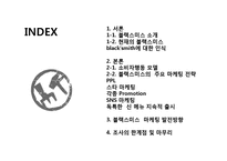 black smith 블랙스미스 마케팅전략분석과 블랙스미스 소비자행동모델분석과 블랙스미스 마케팅발전방향-2