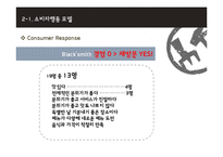 black smith 블랙스미스 마케팅전략분석과 블랙스미스 소비자행동모델분석과 블랙스미스 마케팅발전방향-16