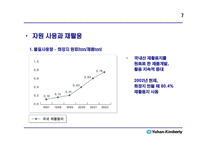 유한킴벌리의 환경경영-8