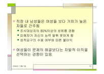[사회학] 성차별(직장내에서의 성차별)-15