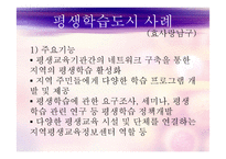 평생학습도시의 정의, 배경, 기능, 유형, 평생학습도시 현황 및사례 등 파워포트인트ppt-13