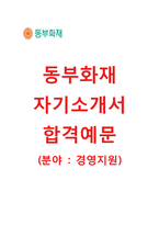 (동부화재자기소개서+면접기출문제) 동부화재(경영지원IT리스크관리) 자기소개서 합격예문 [동부화재자소서동부화재해상보험채용동부화재자기소개서항목]-1