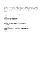 0~2세 보육과정 영역별 내용 중 의사소통 영역에 대한 영역의 필요성과 성격, 목표를 기술하고 듣기, 말하기, 읽기, 쓰기의 내용범주 중 한-1