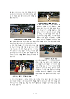 [한국민속과 전통문화] 나의 민속문화 체험학습 - 통영 오광대 놀이, 부천 무형문화 엑스포, 부평 역사박물관-3
