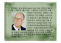 스페인 중남미 문화의 이해 - 스페인 문학을 이끌어나가는 작가들-6