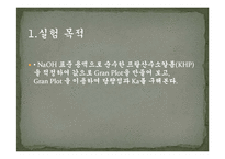 일반화학실험 - 산염기 적정곡선의 분석-3