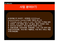 올레 KT 광고사례분석과 KT 재도약위한 광고전략제안과 이동통신 3사 광고전략비교 PPT-14