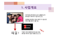 [창업계획서] 스마트폰(휴대폰) 급속 충전제품 개발 창업 사업계획서-4