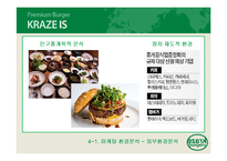 크라제버거 마케팅 SWOT,STP,4P전략분석과 마케팅실패 요인분석과 크라제버거 향후발전전략 제안 PPT-13