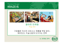 크라제버거 마케팅 SWOT,STP,4P전략분석과 마케팅실패 요인분석과 크라제버거 향후발전전략 제안 PPT-20