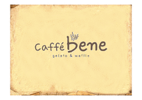 Caffebene 카페베네 마케팅 4P,SWOT 전략분석과 카페베네 향후 3년 마케팅전략 제안 PPT-1