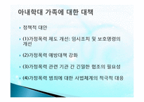 아내학대가족(정의, 실태, 문제점, 피해자서비스, 해결책) PPT 파워포인트 프레젠테이션-10