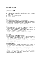 (가족상담및치료) 가족체계의 이해와 특성 이론정리-2