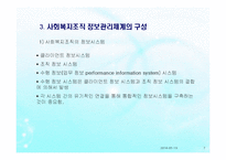 (사회복지행정) 정보관리, 정보관리시스템, 사회복지조직 정보관리체계 PPT 파워포인트-7
