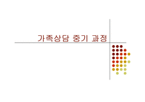 가족상담 중기과정(상담과정에서의 의사소통 문제) PPT 파워포인트-1