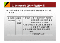 성인기 인지발달이론(Schaie, Ericson, Levinson) PPT, 파워포인트-4
