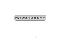 인천광역시 평생학습관 기관방문 보고(기관소개, 프로그램, 이용방법) PPT 파워포인트-1