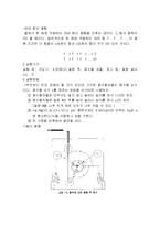 일반물리실험 - 힘의 평형 및 분해-3