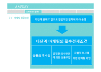 암웨이 AMWAY 해외진출 글로벌전략과 암웨이 마케팅성공요인분석및 암웨이 기업분석과 향후 나아가야할 방향-14