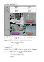 화학공학 기초 실험 - 물의 알칼리도와 산도 측정-4