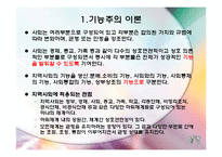 지역사회복지관련이론(기능주의이론, 갈등이론, 교환이론, 자원동원이론) PPT, 파워포인트-2