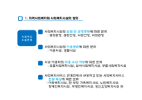 지역사회복지와 이용시설(사회복지시설, 사회복지이용시설) PPT, 파워포인트-4