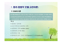 사회복지행정 조직이론(합리모형, 인간관계론, 상황이론, 체계이론 등) PPT 파워포인트-3