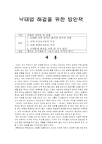 [법학] 낙태에 관하여-1