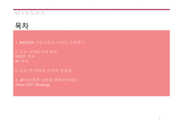 MISSHA 미샤 현 마케팅전략분석과 문제점분석및 미샤 새로운 마케팅4P.STP전략 제안 PPT-2