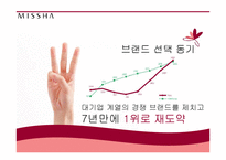 MISSHA 미샤 현 마케팅전략분석과 문제점분석및 미샤 새로운 마케팅4P.STP전략 제안 PPT-7