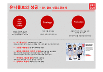 UNIQLO 유니클로 한국진출 마케팅성공사례분석과 성공요인분석및 유니클로 브랜드분석과 유니클로 글로벌전략분석-12