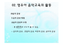 영유아 음악교육의 활동(음악감상, 노래부르기, 악기연주, 동작표현 등) PPT 파워포인트 발표-16