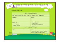 백워드 설계에 의한 수업 계획-4학년 1학기 사회, 도덕, 국어과를 중심으로-7