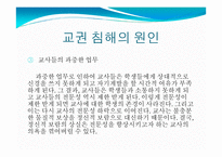 교권 침해 실태와 원인 및 해결방안-10