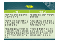 입학사정관제 개념,현황,찬반의견 PPT발표자료(인터뷰자료포함)-12