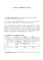 정신보건 사회재활서비스의 이해-1