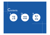 PEPSI 마케팅 평가와 전망-2
