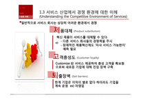 기업의 서비스 전략과 경쟁력-9
